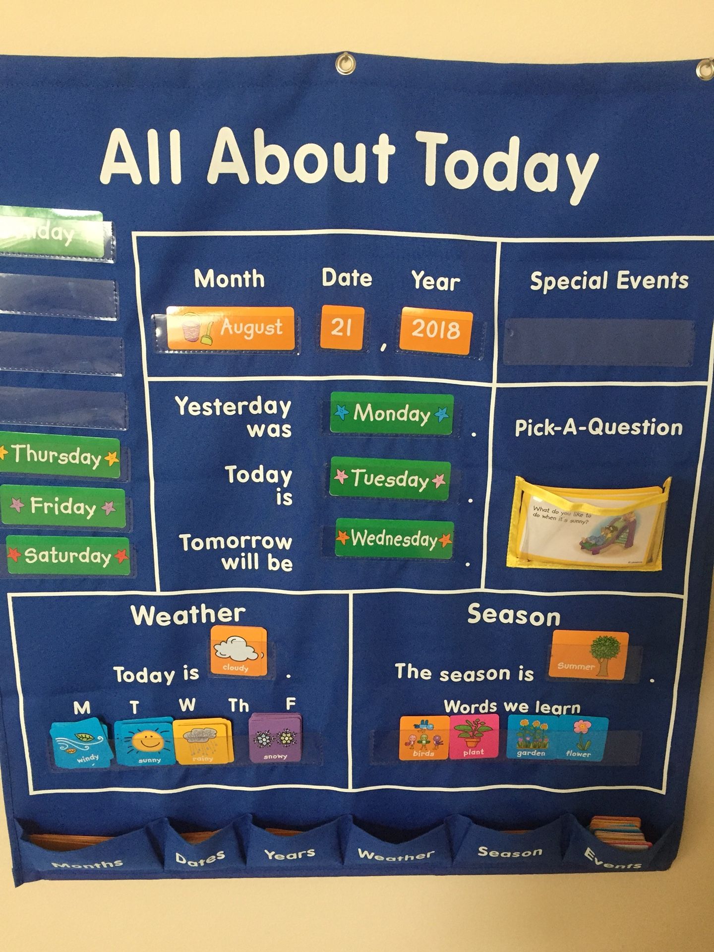Lakeshore Learning All About Today Calendar