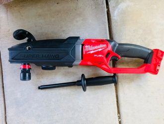 Milwaukee M18 FUEL 18V Brushless GEN 2 SUPER HAWG 7/16 in. Right Angle Drill 2811-20
