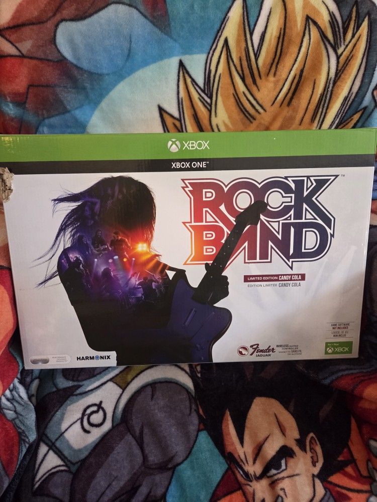 Rock Band 4 Rivals Candy Cola Guitar for Xbox One