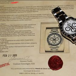 NEW PRE-OWNED 2025 ROLEX DAYTONA Panda 🐼 with 5 year warranty!!!