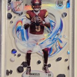 2024 TOPPS SIGNATURE CLASS JAYDEN DANIELS RC ACETATE FLUIDITY  RC CASE HIT SSP 