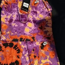 Ladies Nike Tye Dye Track Suit
