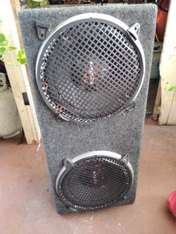 Sub-woofer boom box / Bocina para carro