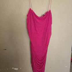 Hot Pink Dress 