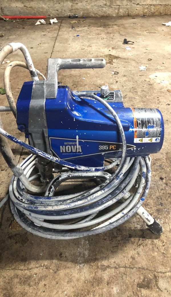 Graco nova ultimate pc 395 paint sprayer for Sale in Dallas, TX - OfferUp
