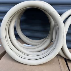 10 New Car Leather Wheel Covers 