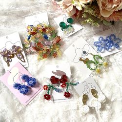 Spring women earrings