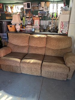 Two reclining sofa