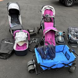 Complete Uppababy Ecosystem, Vista, Minu, Mesa Car seat And Wagon