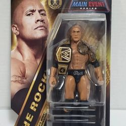 THE ROCK - WWE Mattel Main Event Series 2025 Champions Wave NEW SEALED