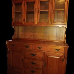  China Cabinet vintage TELL CITY