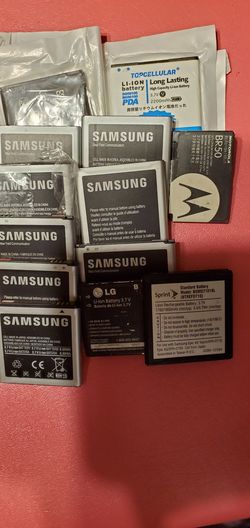 Cells Variety batteries name brand