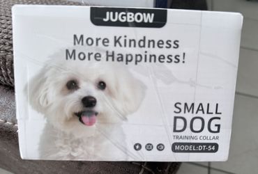 NEW JUGBOW Small Dog Training Collar – Rechargeable with Remote Control 