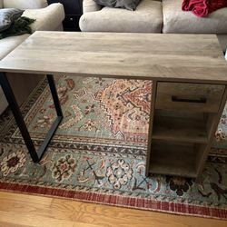 Small, Brown Desk