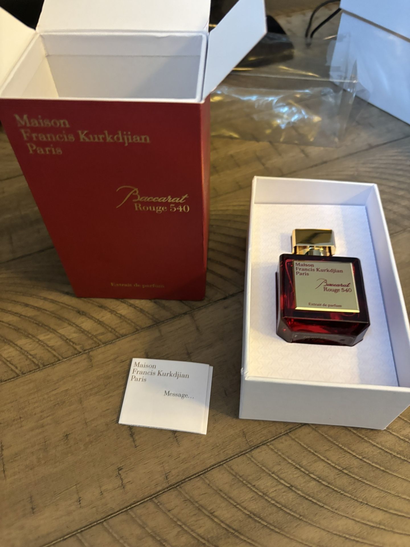 Maison Francis Kurkdijan Baccarat Rose 540