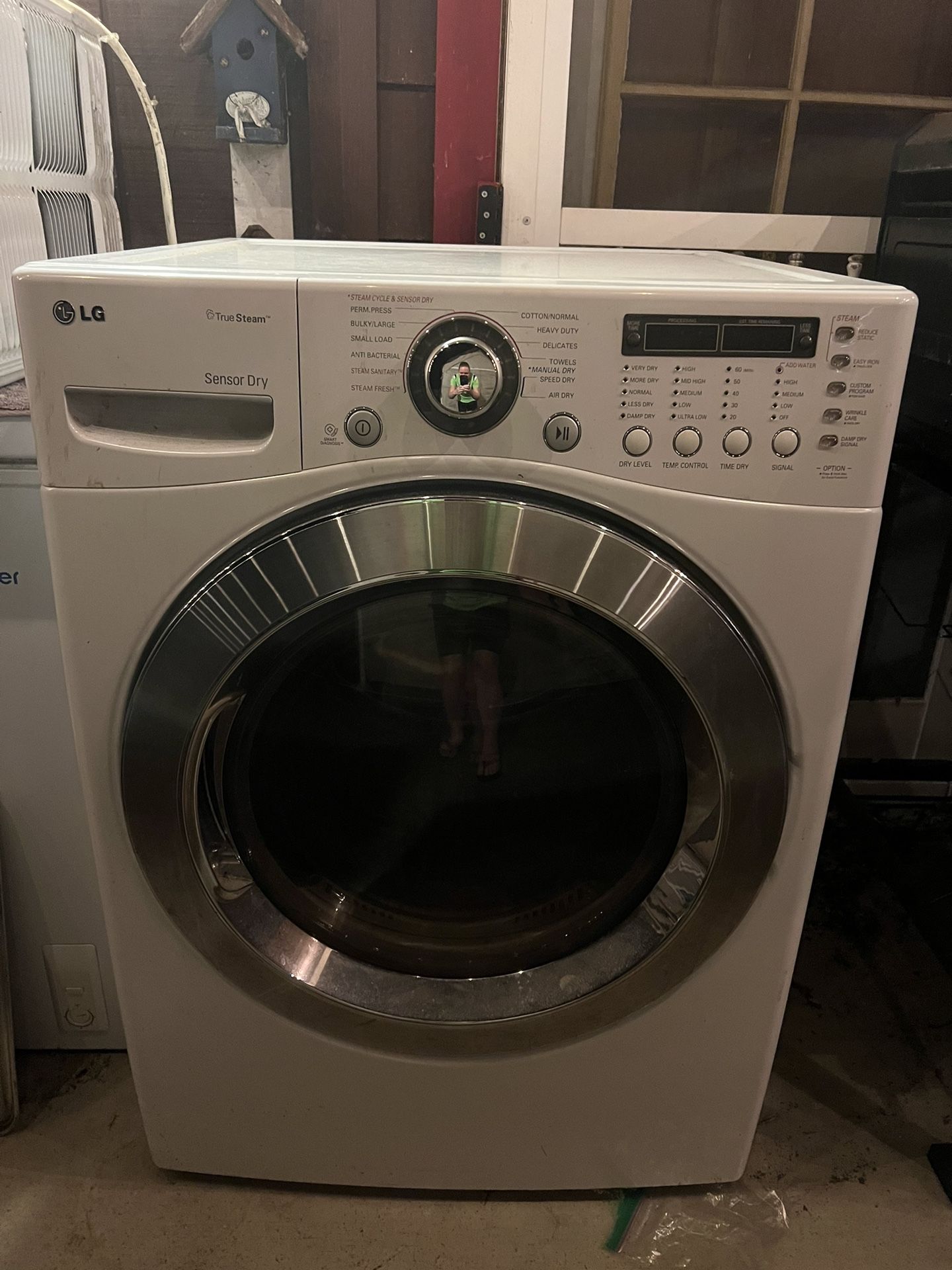 LG True Steam Sensor Dry Dryer 