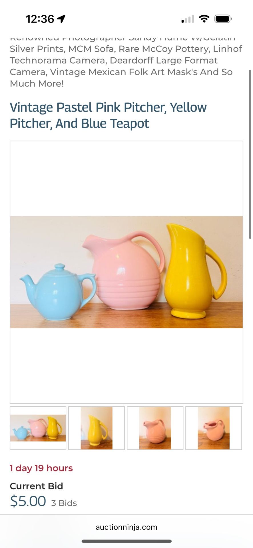 ESTATE SALE - Vintage Glassware, Uranium, Rare Pottery