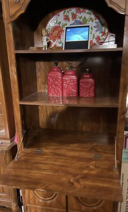 Antique Hutch China Cabinet