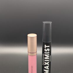 bareMinerals Lip Gloss + Maximist Mascara Set New