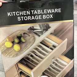 kitchen tableware storage box