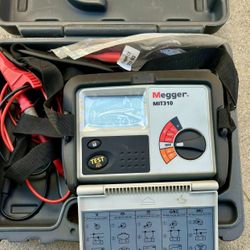 Megger Insulation and Continuity Tester