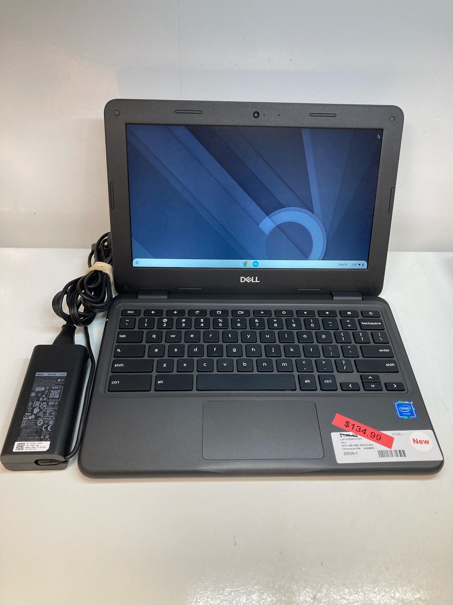 HP Chromebook 14-ca061dx 14" Touchscreen Intel Celeron N3350, 4GB RAM, 32GB eMMC Laptop