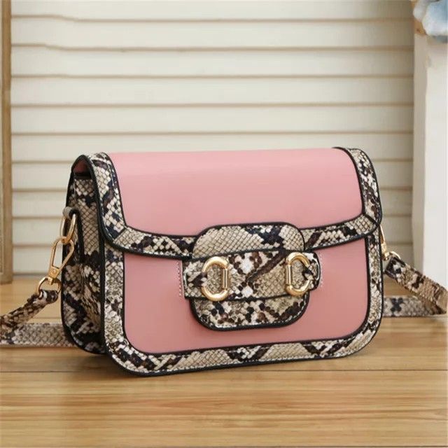 Women Plaid PU Leather Crossbody Bags, Luxury Brand Chain