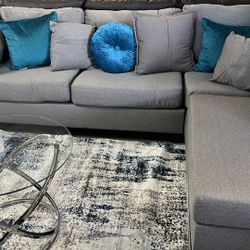 Sectional With Ottoman $799