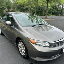 2012 HONDA CIVIC LX 