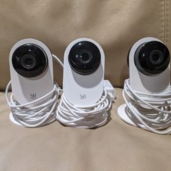 3x Security Cameras