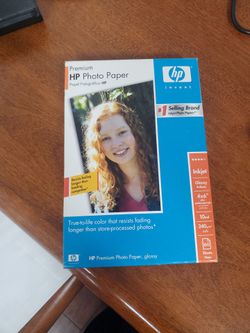 Premier Hewlett-Packard photo paper