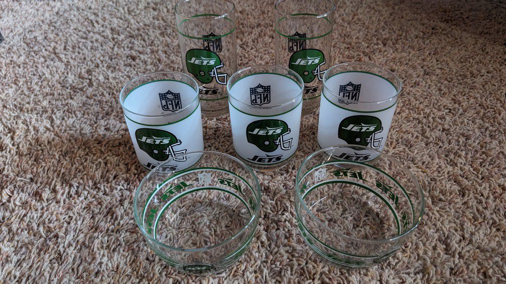 New York Jets Glassware Set (Mobil)