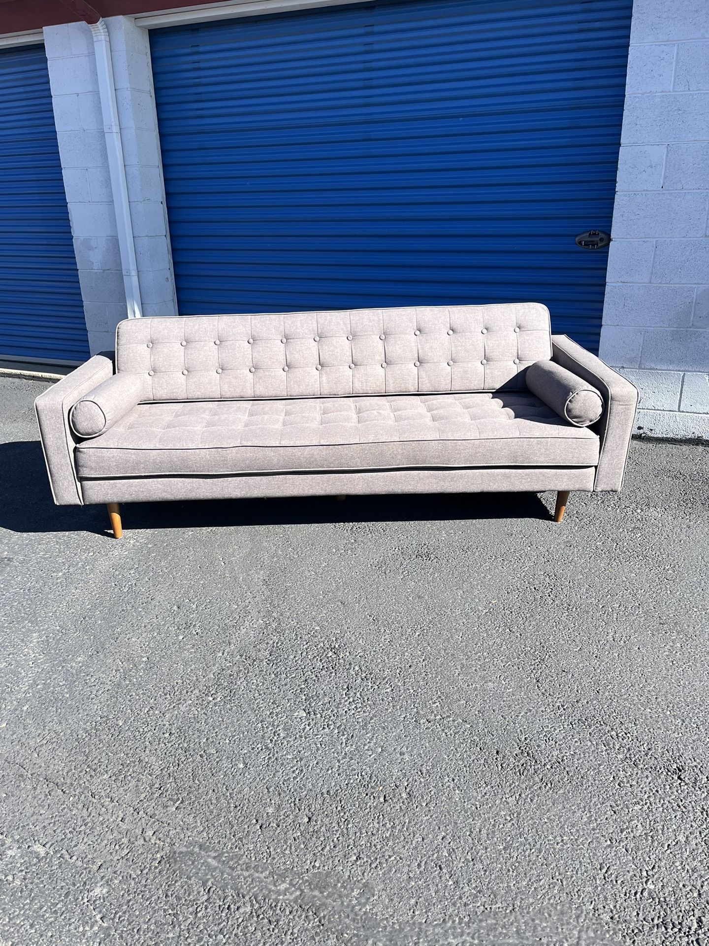 Modern Mid Century Sofa — Free Delivery