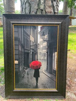 Huge hanging picture