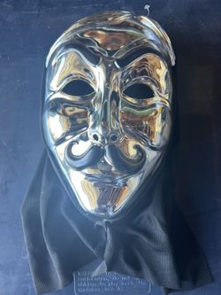 Halloween Mask Chrome
