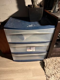Sterilite 3-Drawer Plastic Storage Unit