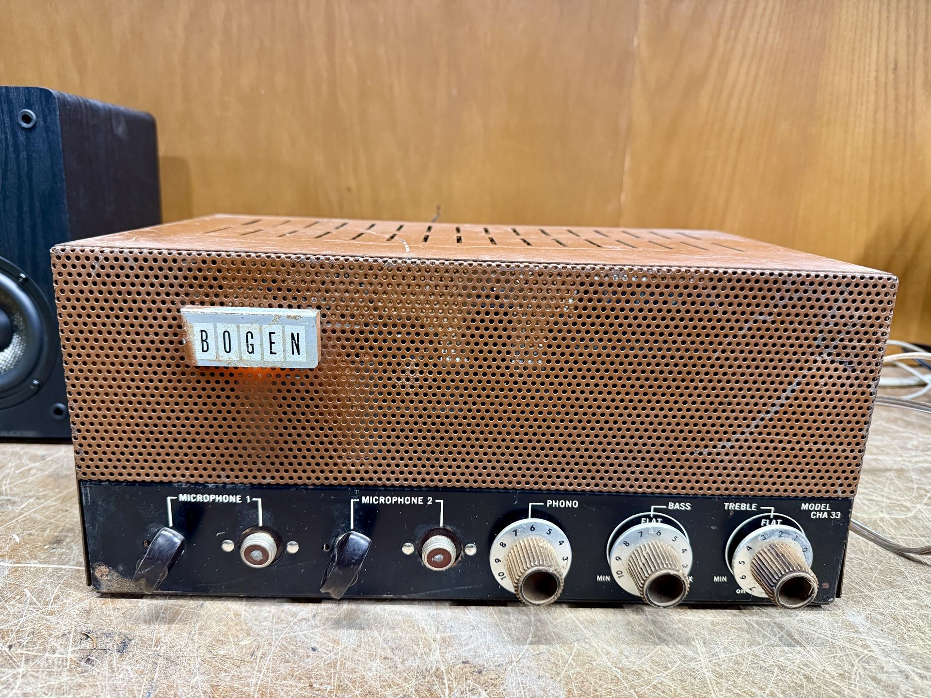 Bogen Cha33 Pa 33 watts Tube Amplifier
