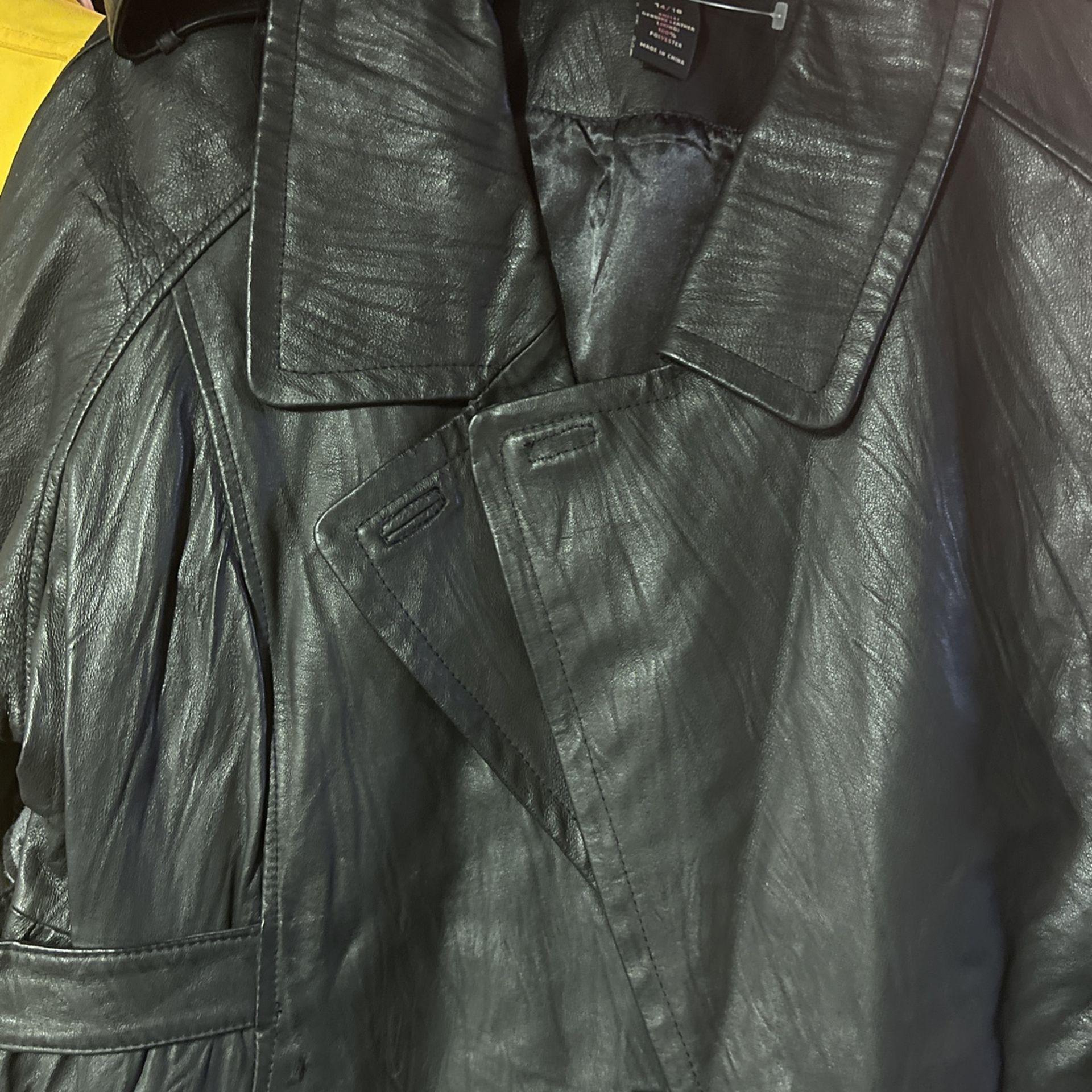 Brand New Women’s Leather Jacket Size 14/16