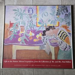 Matisse Still Life Sleeping Woman Metropolitan Museum of Art Framed 25x27 Artwork