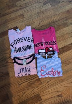 Girls short sleeve tops $2 each