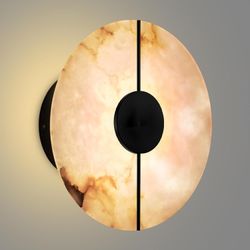 Alabaster White Wall Sconce
