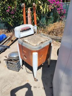 Old washing machine