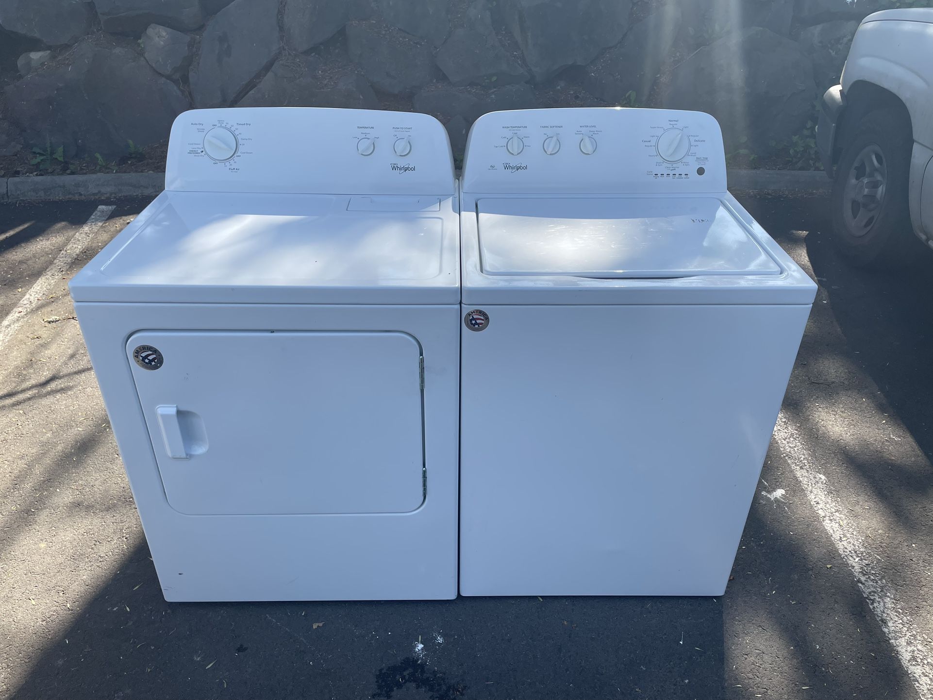 Whirlpool Washer and Dryer