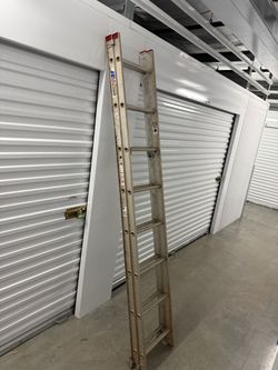 16ft Aluminum extension ladder