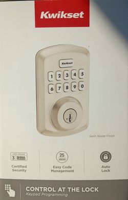 Kwikset digital locks