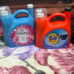 Downy 150 Fl & Tide 138 Fl  Oz Both New Never Open