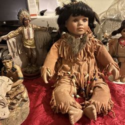 Native American Artifact Dolls