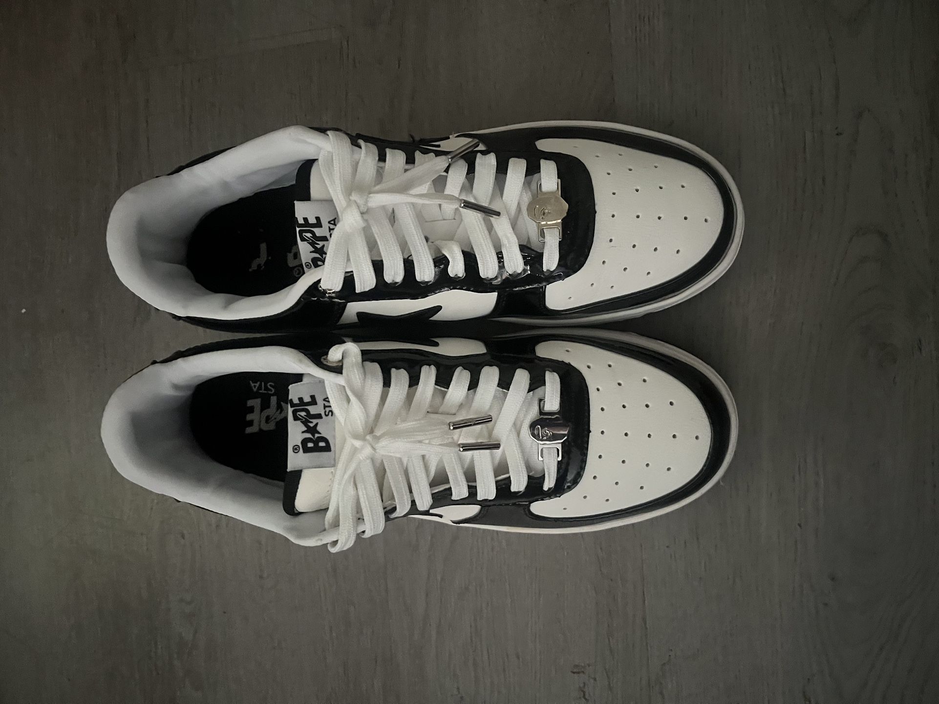 Black & White Bapesta’s