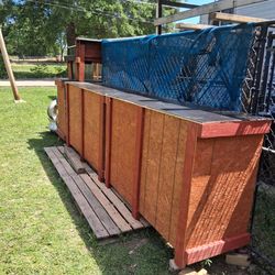 Tiki bar/breakfast bar/garage