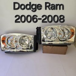Dodge RAM 2006-2008 Headlights 